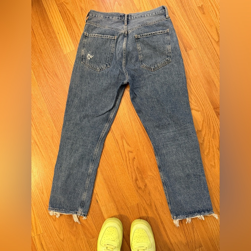 AGOLDE Riley High Rise Straight Crop - Picture 3 of 3